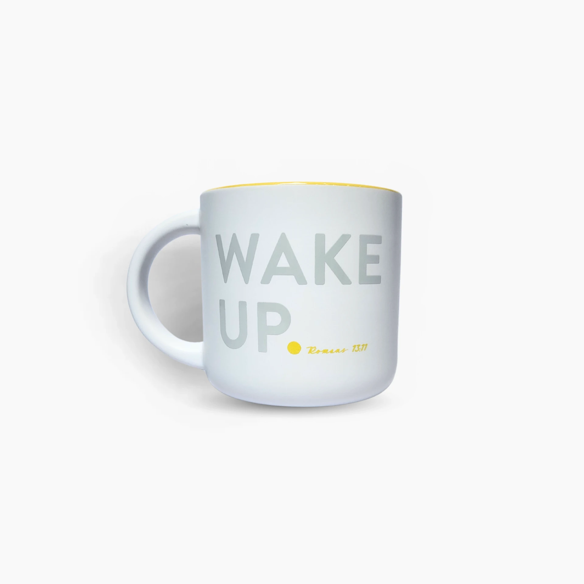 Promised Grounds Wake Up Mug — Romans 13:11